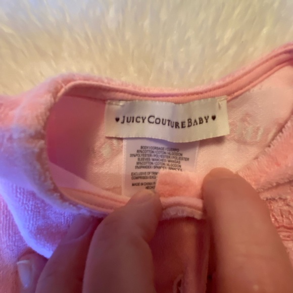 Juicy Couture Baby - baby outfit pink. 3-6months - Picture 4 of 8